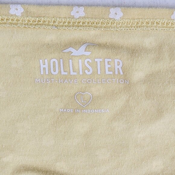 Hollister Womens Crop Top Size L Yellow - Picture 3 of 8